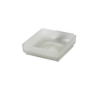 Satin Soap dish glass model 100 