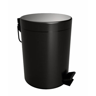 Bathroom dustbin , black color