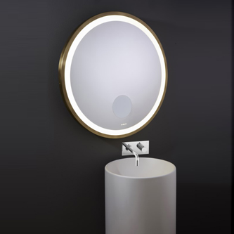 Bronze round mirror  - VELO BRS
