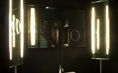 LED giratorio: el espejo giratorio iluminado | Monteleone.